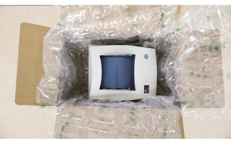 蘇州建技：JP600緩沖氣墊機，99%空氣+1%材料組成，用多少做多少