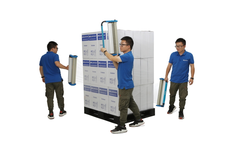 蘇州建技：托盤專用8um手工纏繞膜、12um機用纏繞膜