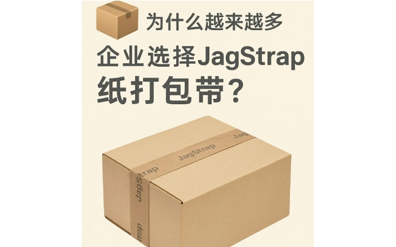 為什么越來越多企業(yè)選擇JagStrap紙打包帶？